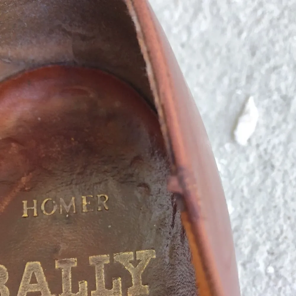 Vintage Bally Homer loafers